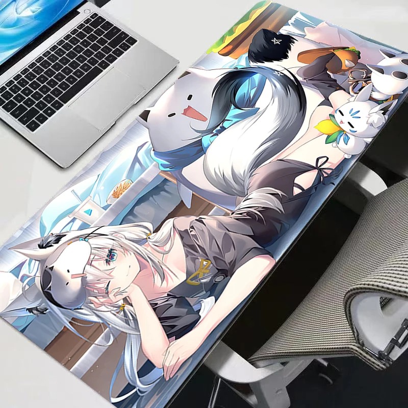แผ่นรองเมาส์อนิเมะ ขนาด XXL สำ - Office Tech Background บทวิจารณ์และราคา