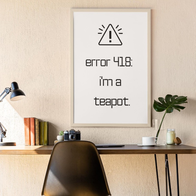 โปสเตอร์โปรแกรมเมอร์ตลก ข้อผิด - Office Tech Software บทวิจารณ์และราคา